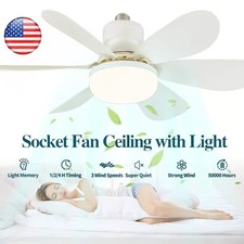 40W LED Modern Ceiling Fan with Light Dimmable E27 Bedroom Living Room Fan Lamp