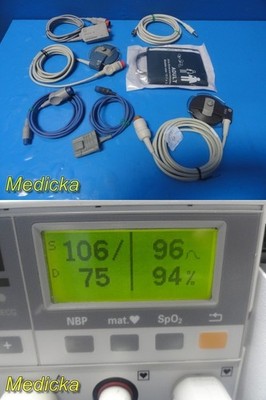 Philips Series 50 XM Cable & Transducer Set   TOCO, US, ECG, NIBP, SpO2 ~ 37730