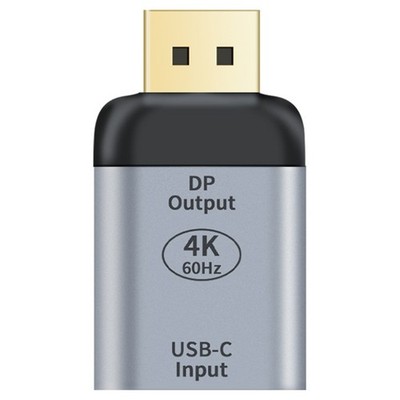 4K@60Hz USB C to DisplayPort Adapter Type C to DP Plug for Monitor Connection