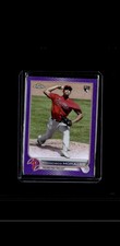 2022 Topps Chrome Update #USC168 Francisco Morales Purple Refractor