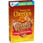 Honey Nut Cheerios, Heart Healthy Gluten Free Breakfast Cereal, Family Size, 18.
