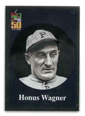 2001 Topps #BT7 Honus Wagner Before There Was Topps