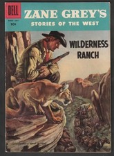 Dell Zane Grey's STORIES OF THE WEST No. 33 1957 FN 