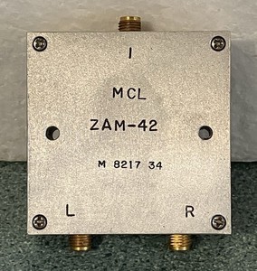 Mini-Circuits ZAM-42 - RF Coaxial Frequency Mixer - Wideband 1.5-4.2GHz - 50mW