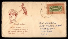 Mayfairstamps Yemen PI Map Douglas MacArthur Cover aaz_38017
