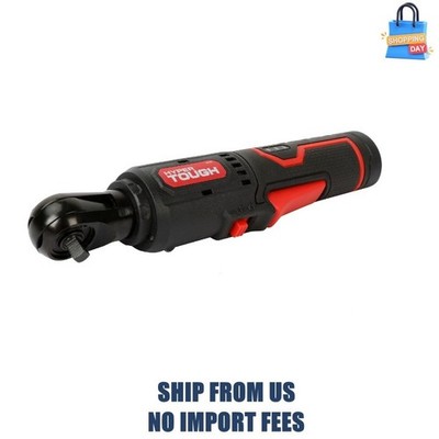 Hyper Tough 4V Cordless Ratchet with 2.0Ah Lithium-Ion Battery, 1/4-in Drive