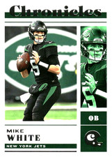 2022 Panini Chronicles #4 Mike White New York Jets