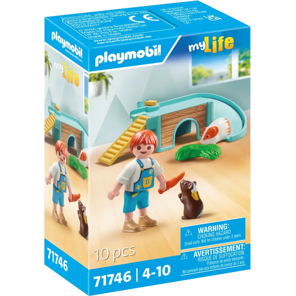 Playmobil Junge Mit Meerschweinchen (71746) - Image 2