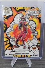 2025 Panini Donruss-JAYDEN DANIELS BOMB SQUAD #BS-JDS Washington Commanders