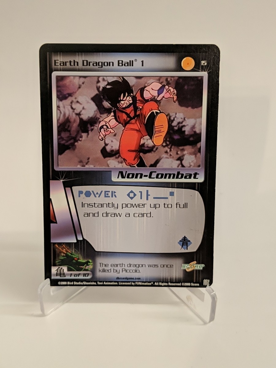 Earth Dragon Ball 1 - Dragon Ball Z DBZ CCG Score Card | eBay