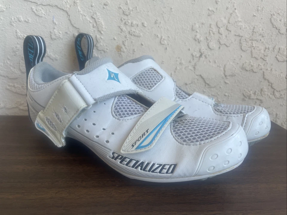 Specialized Trivent Sport Women's Cycling Shoes Sz 9 W/ New Cleats Preowned - Image 2 of 4