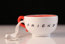 New Hallmark Friends TV Series Central Perk Coffee Christmas Decoupage Ornament