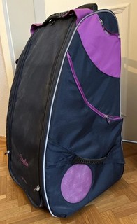Jako o Schranktrolley Kinder Koffer dunkelblau lila #Sophie 64x35x30 🧳 🏝️