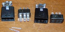 NOS 6-Pin Keyed Cinch Jones Plug Set---Male & Female IN-LINE
