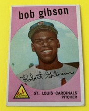 1959 Topps Set-Break #514 Bob Gibson RC EX-EXMINT *Jsnicestuff* High Number