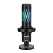 USB Multi-Polar Pattern Condenser Microphone with Mute Noise Cancelation RGB ...