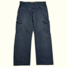 wrangler authentics Pantaloni cargo W34/L30 Blu Molto buono Uomini (m67)