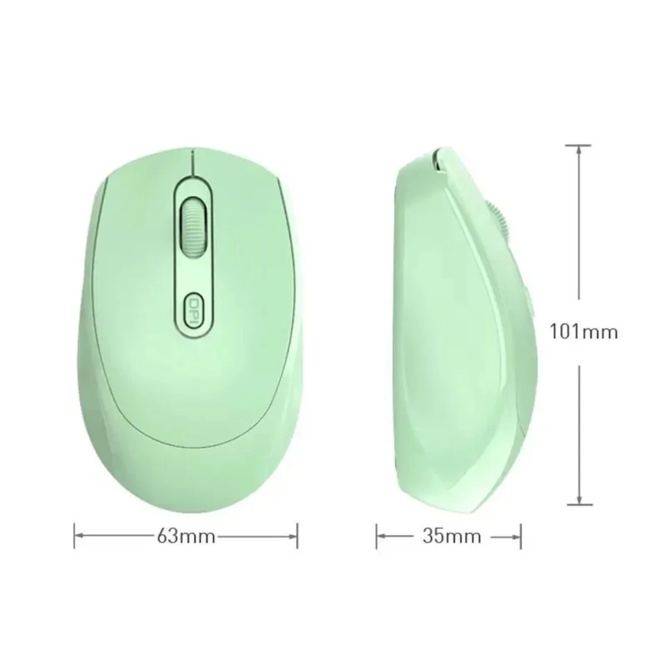 Bluetooth Or 2.4 Ghz Optical Rechargeable Wireless Mouse W/Duo Mode & Receiver - Image 3 of 4