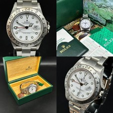 2001 ROLEX Explorer II 'Polar Dial' Full Set with Box & Papers, 2 Year Warranty