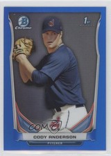 2014 Bowman Chrome Prospects Blue Refractor /250 Cody Anderson #BCP20 5n0