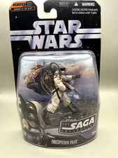 Star Wars Saga Collection Firespeeder Pilot 069 Revenge Sith Hasbro Sealed