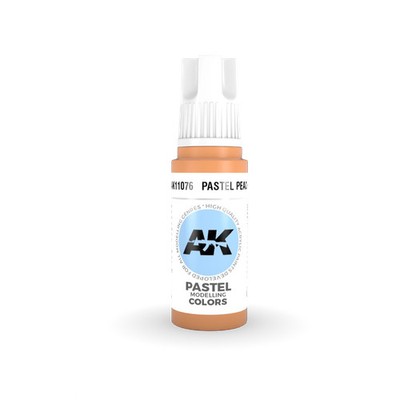 AK Interactive 3rd Gen Acrylics 17ml - Pastel Peach - Scenery Diorama Wargaming