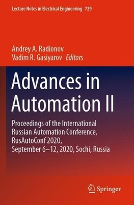 Advances in Automation II - 9783030711214