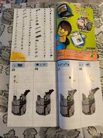 Lego Instructions 10223 Kingdoms Knights Tournament / Kingdoms Joust Instruction Only