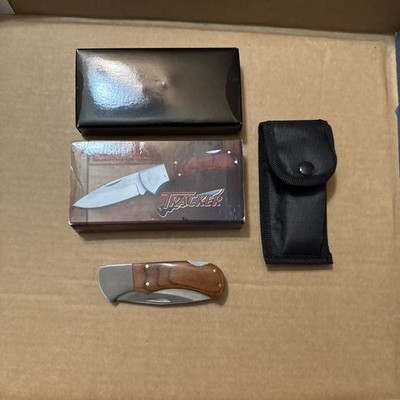 Tracker KW905-40W 210584 Knife With Belt Case NWB
