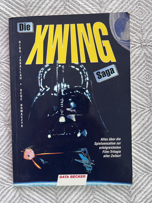 Die XWING Saga (Lösungsbuch, 1993, 1. Auflage) Data Becker