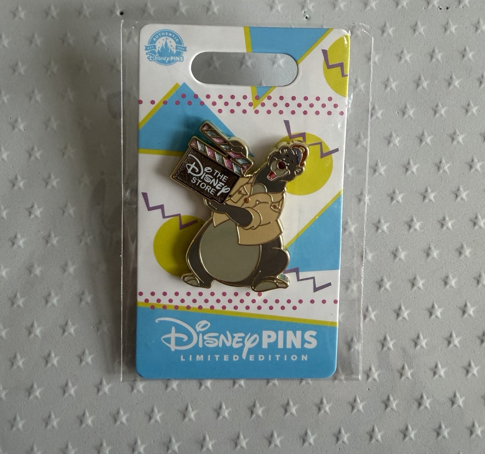 Scene Makers Baloo LE 500 NYC Times Square Disney Pin