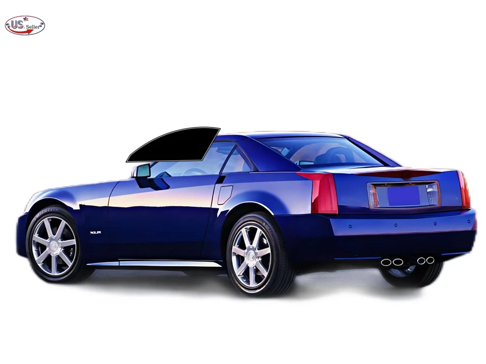 Kit de película de tinte de ventana de 2 capas precortada personalizada computarizada para Cadillac XLR 2004-2009 Foto 2 de 4