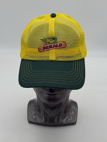 Dekalb Snapback Hat Full Mesh Trucker Cap K Products Seed Corn VTG