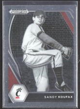 Sandy Koufax 2021 Panini Prizm Draft Picks #PDP201 Cincinnati Bearcats