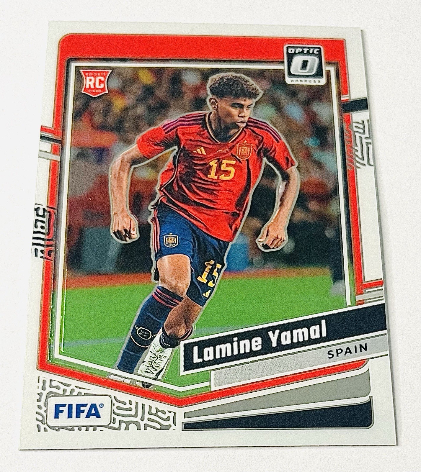 Lamine Yamal 2023-24 Panini Donruss Optic Fifa Soccer #54 Rookie RC Spain
