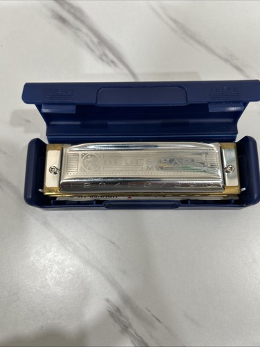 HOHNER Blues Harp Tonart C im Neuzustand mit Koffer Mundharmonika