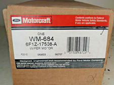 1995-06 Ford F150 Lincoln Mercury Motocraft Front Windshield Wiper Motor Wm684
