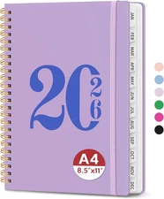 2026 Planner, Weekly and Monthly Calender Planner, Jan 2026 to Dec 2026, Hardcov