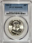 1961-D Franklin Silver Half Dollar – PCGS MS64 FBL!