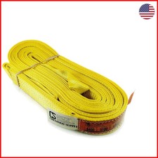 Type 4 Twisted Eye Nylon Lifting Sling 2in x 20ft with Guaranteed ID Tag