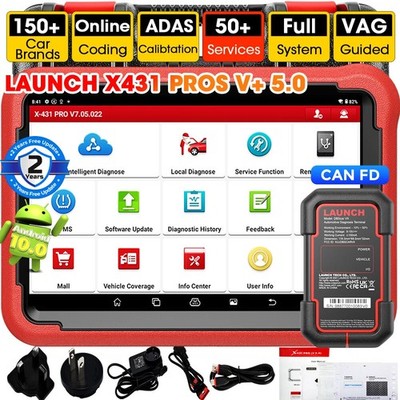 X431 V PRO V5.0 PROS Profi OBD2 Diagnosegerät ALLE SYSTEM KFZ ECU Coding
