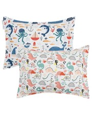 ALVABABY Organic Cotton Toddler Pillowcases 2-Pack Envelope for Kids 12x16/13x18