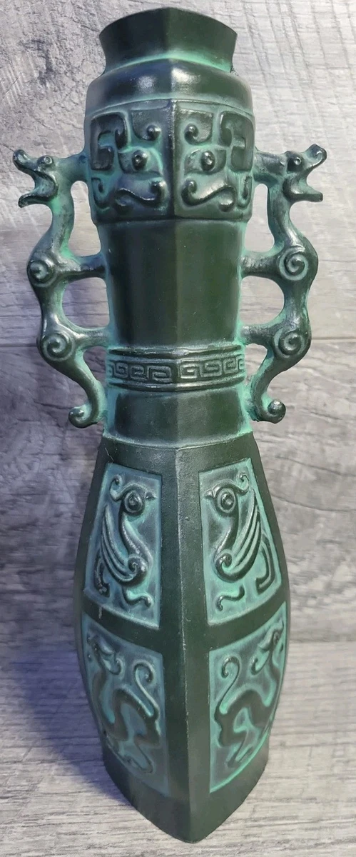 复古原始铁日本古董花瓶| eBay