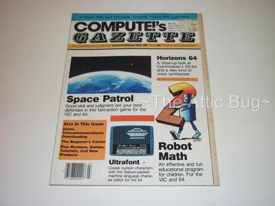 Compute!'s Gazette ~ USA Magazine ~July 1984~ Issue 13 ~ Commodore 64 / Vic-20