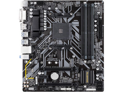 GIGABYTE B450M DS3H AM4 Micro ATX AMD Motherboard