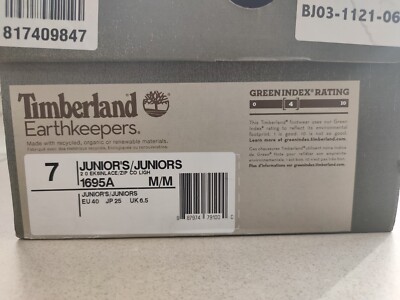 BOYS Timberland Earthkeepers Boots UK 6.5 - Brown - BOXED | eBay