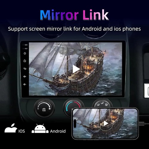 10.3'' HD Car Radio GPS Navigation Android 8+128GB For 2010-2022 Toyota 4Runner - Picture 20 of 24