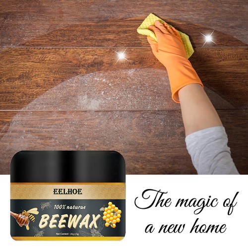 Beeswax Furniture Polish,Wood Seasoning Beewax - Natural Wood Wax Care - Fast UK - Picture 1 of 8