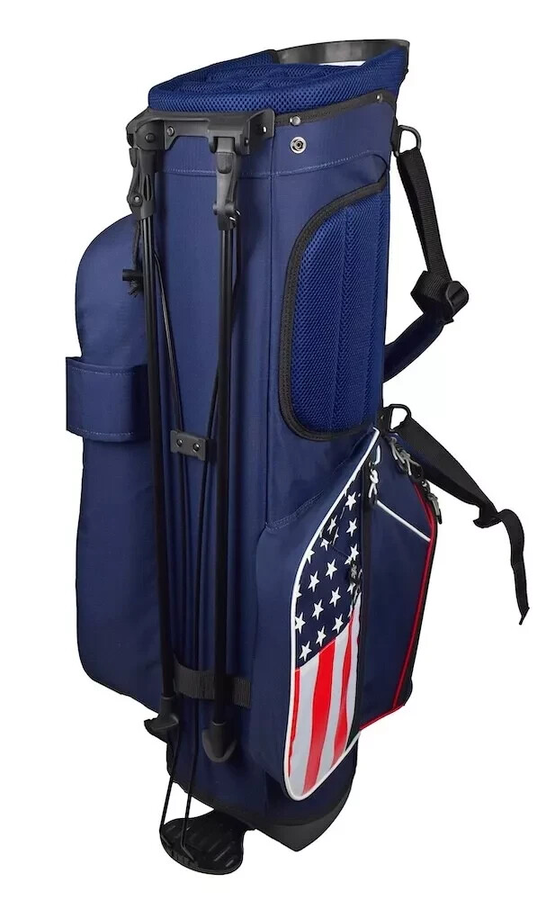 New Hot-Z Golf Team USA American Flag Golf Stand Bag