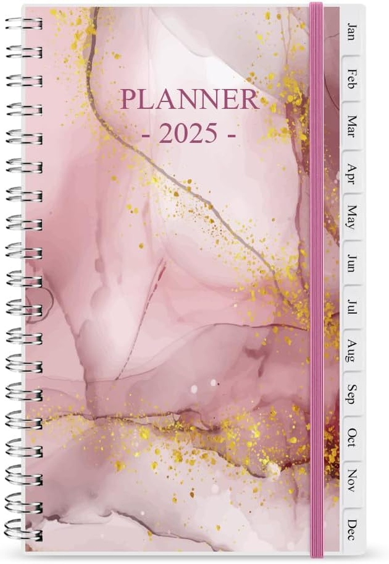 2025 Pocket Planner/Calendar - A6 Weekly & Monthly Planner from January 2025 - D